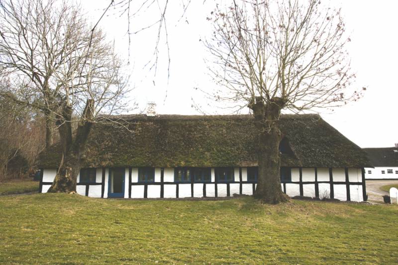 Lykkegaard i Fræer. Opført ca. 1667. Lykkegaard i Fræer. Opført ca. 1667.