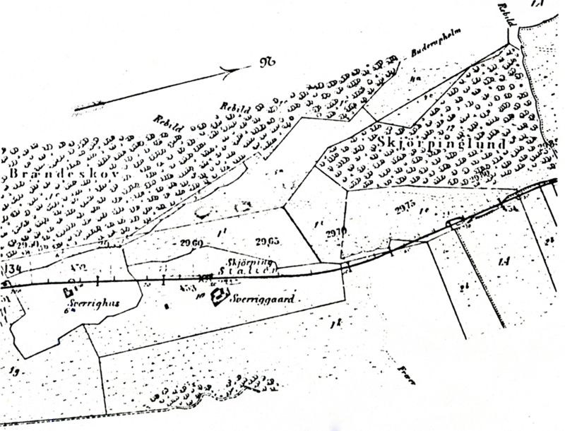 Skørping Station ca. 1885 Skørping Station ca. 1885