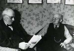 Peter og Marinus Langeland ca. 1950