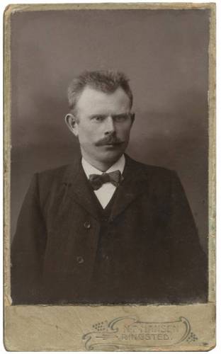 Peter Langeland i 1907, 26 år gammel